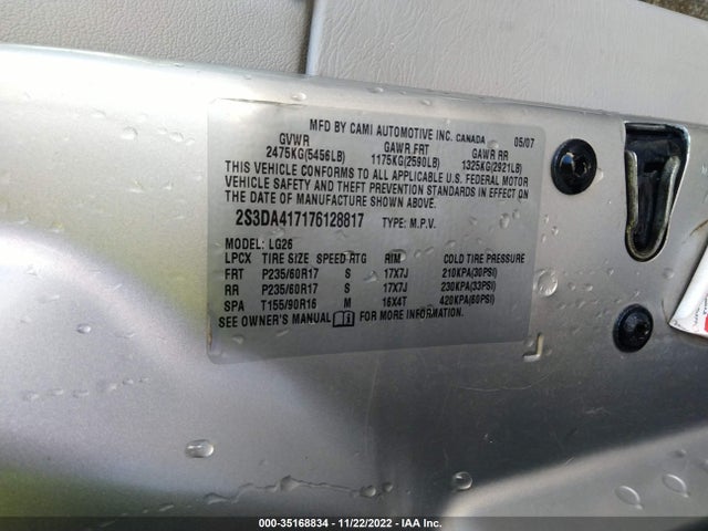 2S3DA417176128817 Suzuki XL7