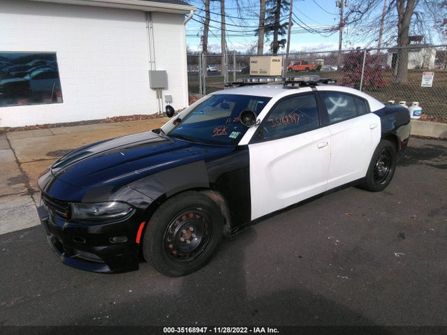 2018 DODGE CHARGER POLICE VIN: 2C3CDXKT6JH323858
