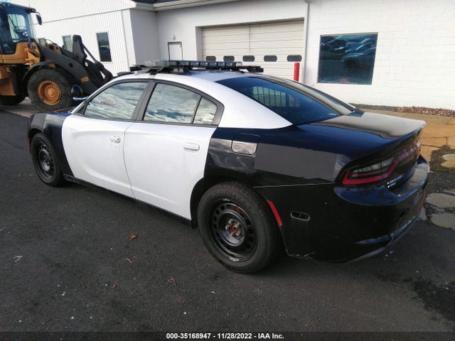 2018 DODGE CHARGER POLICE VIN: 2C3CDXKT6JH323858