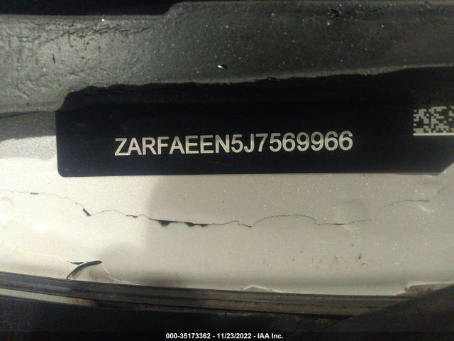 ZARFAEEN5J7569966 Alfa Romeo Giulia