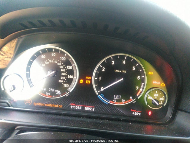 2013 BMW 5 SERIES 535I XDRIVE VIN: WBAFU7C52DDU71545