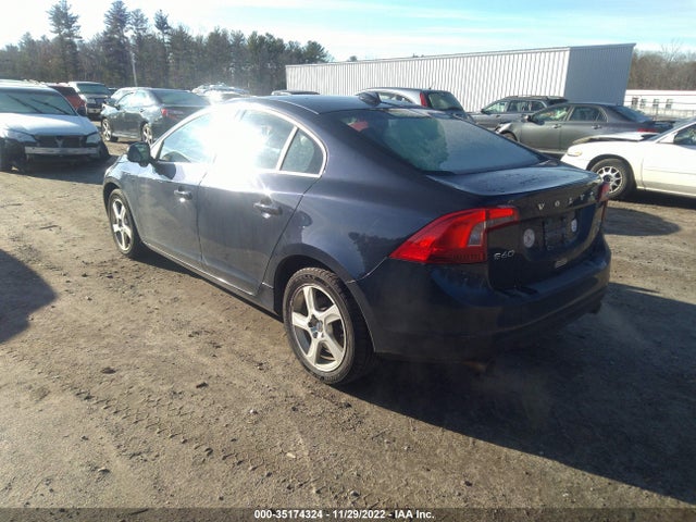2013 VOLVO S60 T5 VIN: YV1612FH0D1213962