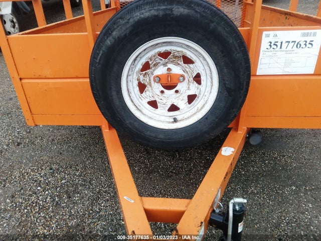 2018 ANDE HDSB68LS 6X8 TRAILER VIN: 4YNBN0815JC086650