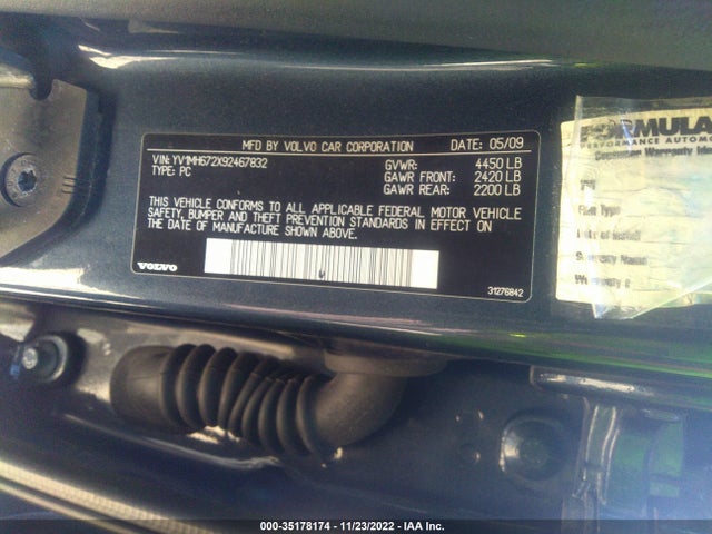 Volvo S40 2009 YV1MH672X92467832 Image 10