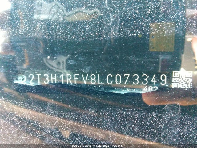 2020 TOYOTA RAV4 LE VIN: 2T3H1RFV8LC073349
