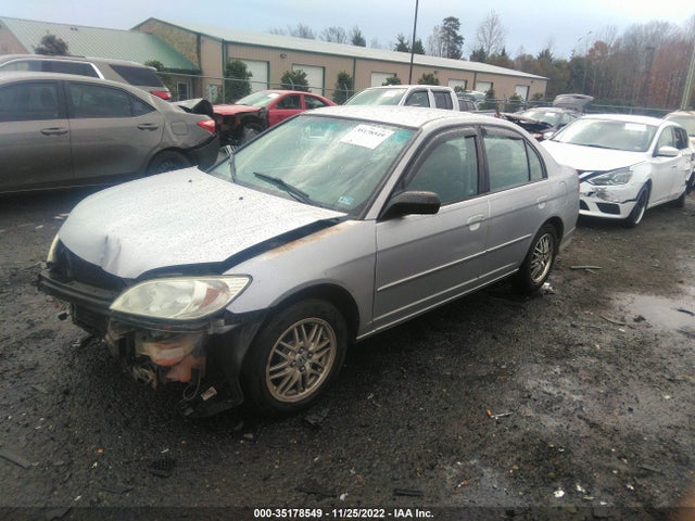 2005 HONDA CIVIC SDN LX VIN: 2HGES16555H523642