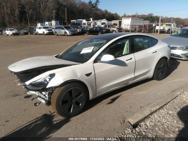 Tesla Model 3 Long Range 2022 5YJ3E1EB2NF123578 Image 2