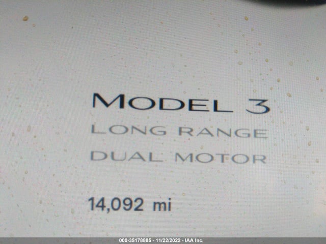 Tesla Model 3 Long Range 2022 5YJ3E1EB2NF123578 Image 7