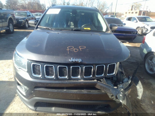 2018 JEEP COMPASS LATITUDE VIN: 3C4NJDBB9JT281888