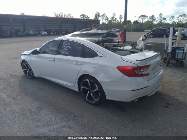 2021 HONDA ACCORD SEDAN SPORT VIN: 1HGCV1F35MA042784
