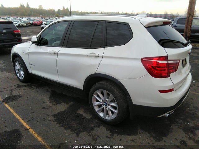 2016 BMW X3, VIN: 5UXWX9C50G0D77506