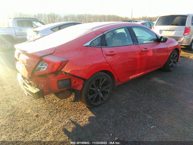Honda Civic Sedan Sport 2020 2HGFC2F87LH502449 Image 4