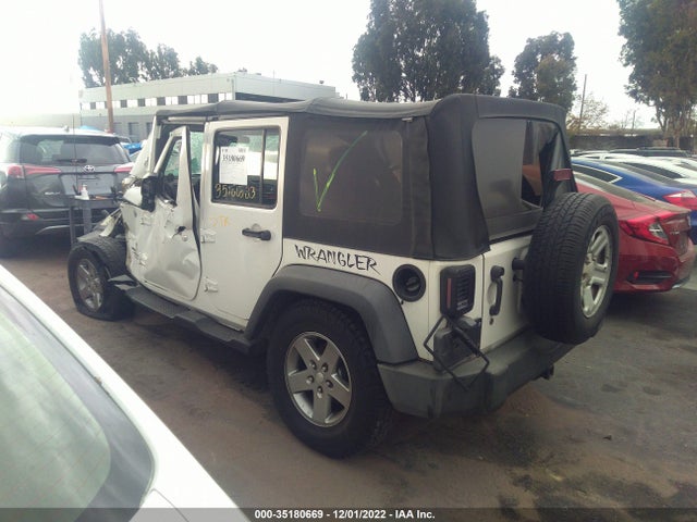 2007 JEEP WRANGLER UNLIMITED X VIN: 1J4GA39167L197977