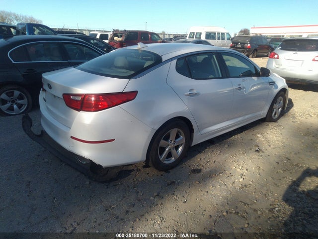 KIA Optima Lx 2015 5XXGM4A76FG504453 Image 4