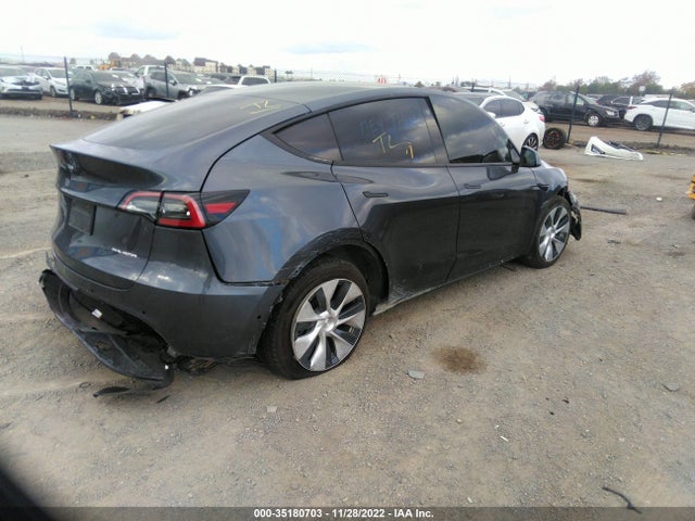Tesla Model Y 2022 7SAYGAEE0NF468170 Image 4