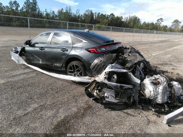 2022 HONDA CIVIC HATCHBACK SPORT TOURING VIN: 19XFL1H83NE009534