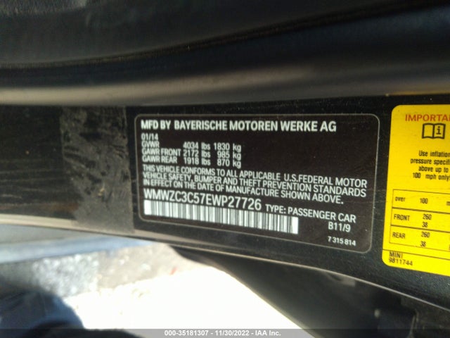 Mini Cooper Countryman S 2014 WMWZC3C57EWP27726 Image 9