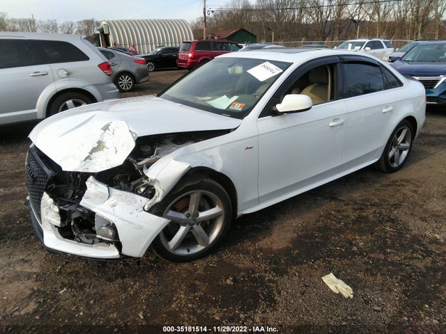 2012 AUDI A4 2.0T PREMIUM PLUS VIN: WAUFFAFL0CA120280