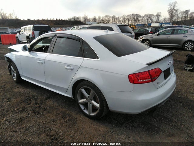 2012 AUDI A4 2.0T PREMIUM PLUS VIN: WAUFFAFL0CA120280