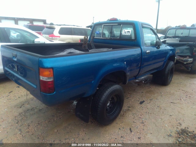 1994 TOYOTA PICKUP 1/2 TON SHORT WHLBSE DX VIN: 4TARN01PXRZ277215