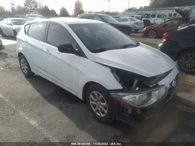 2012 HYUNDAI ACCENT GS VIN: KMHCT5AE8CU029749