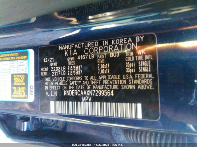 2022 Kia Seltos, VIN: KNDERCAAXN7299564