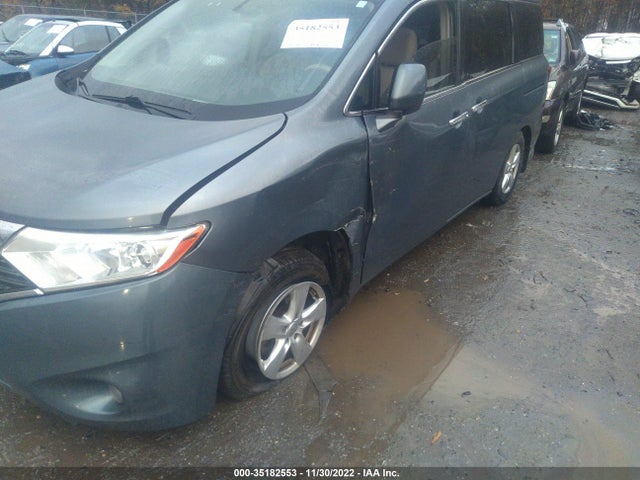 2012 NISSAN QUEST SV VIN: JN8AE2KP9C9034289