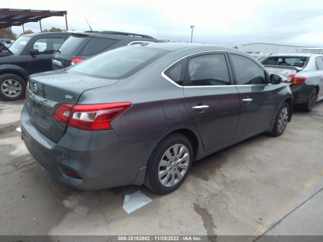 2017 NISSAN SENTRA SV VIN: 3N1AB7AP7HL710887