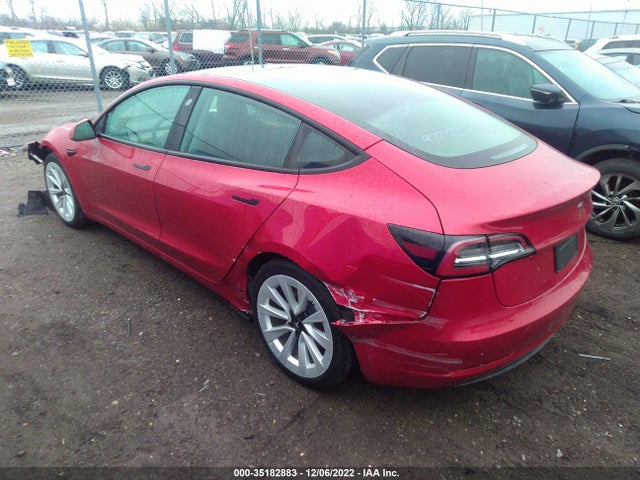 Tesla Model 3 Standard Range Plus 2021 5YJ3E1EA6MF977723 Image 3