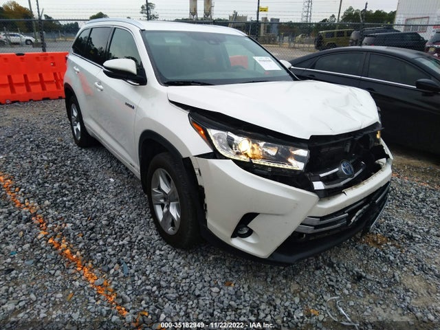 2019 Toyota Highlander, VIN: 5TDDGRFHXKS054985