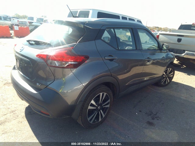 2018 NISSAN KICKS SV VIN: 3N1CP5CU3JL545606