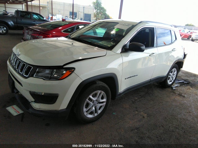 2020 JEEP COMPASS SPORT VIN: 3C4NJCAB0LT224932