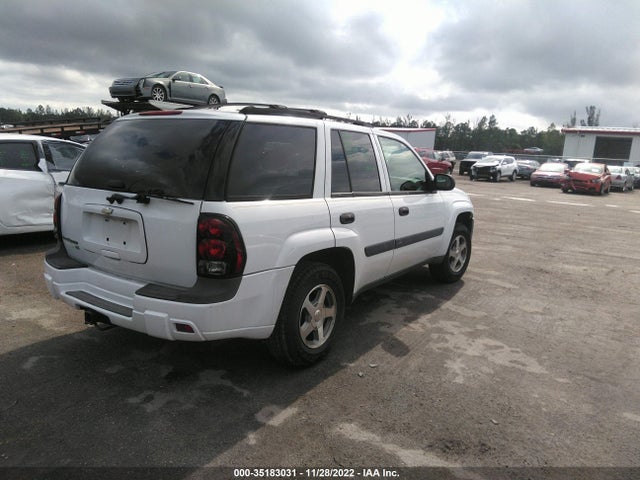 2005 CHEVROLET TRAILBLAZER LS VIN: 1GNDS13S252153755
