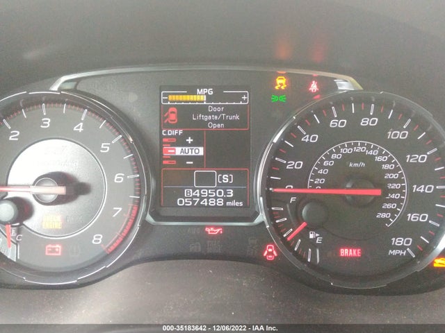 2018 Subaru WRX, VIN: JF1VA2W63J9836107
