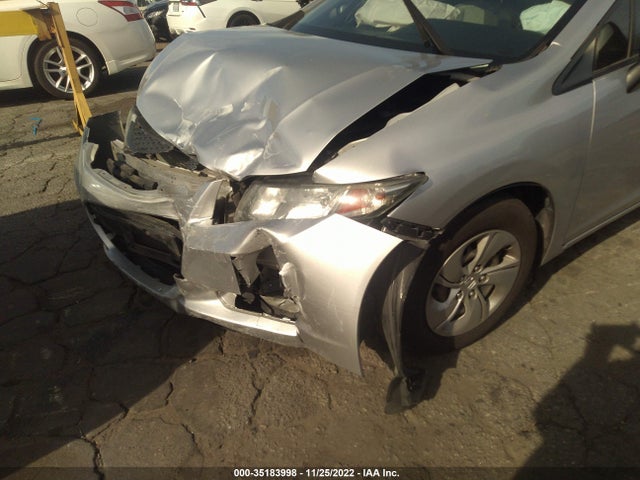 2013 HONDA CIVIC CPE LX VIN: 2HGFG3B52DH500602