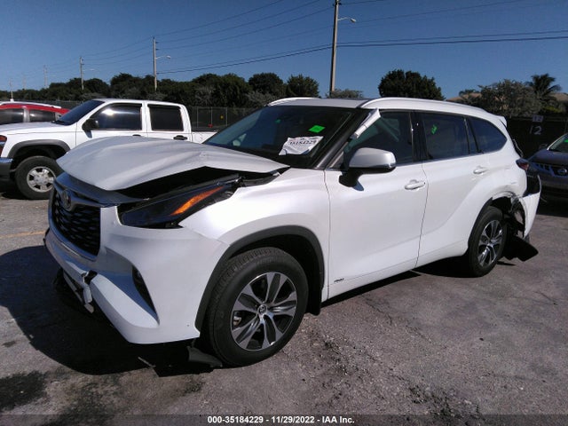 2022 Toyota Highlander, VIN: 5TDGBRCHXNS539583