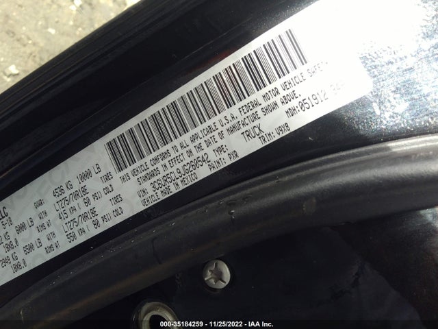 2018 Ram 2500, VIN: 3C6UR5CL9JG260542