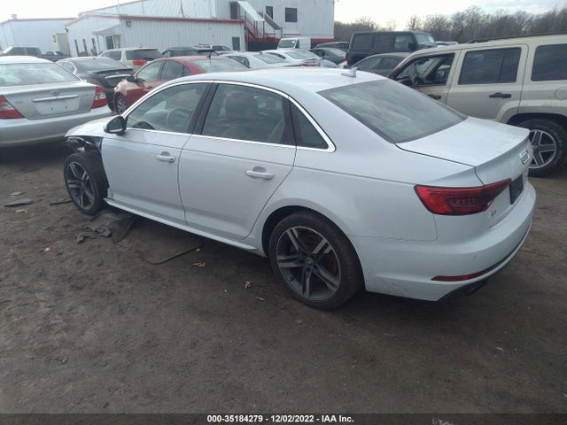 2017 AUDI A4 PREMIUM PLUS VIN: WAUENAF49HN036059