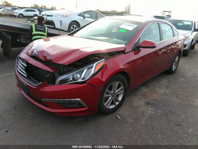 Hyundai Sonata 2.4l Se 2015 5NPE24AFXFH015286 Image 2