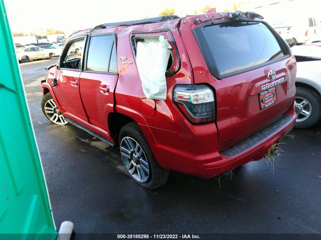 2022 TOYOTA 4RUNNER TRD SPORT VIN: JTESU5JR9N5985136