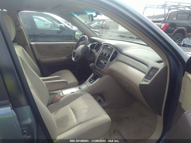 2005 TOYOTA HIGHLANDER VIN: JTEGD21A350123929