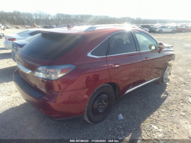 2T2BK1BA7BC092551 Lexus RX 350