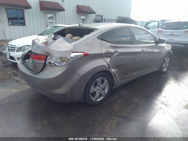 2013 HYUNDAI ELANTRA GLS VIN: 5NPDH4AE0DH421432