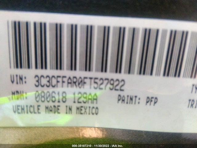 3C3CFFAR0FT527922 Fiat 500