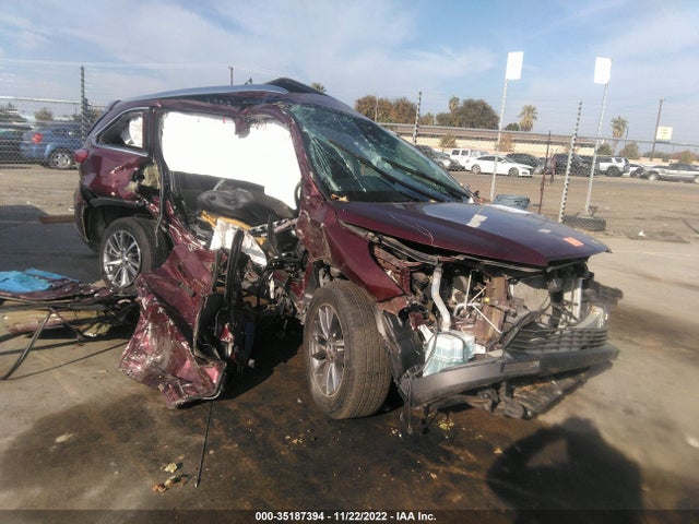 2019 Toyota Highlander, VIN: 5TDKZRFH1KS299093