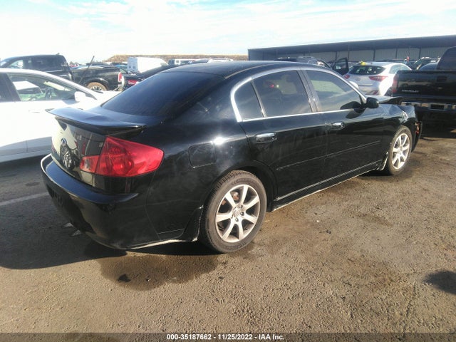 2006 INFINITI G35 SEDAN VIN: JNKCV51F16M612853