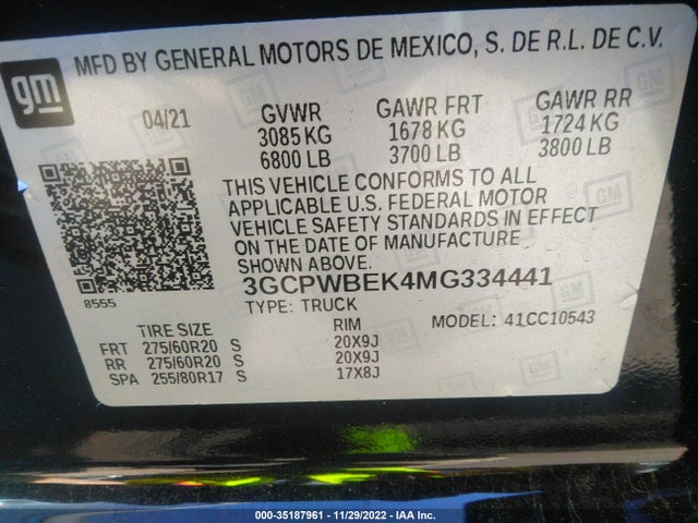 Chevrolet Silverado 1500 Custom 2021 3GCPWBEK4MG334441 Image 9
