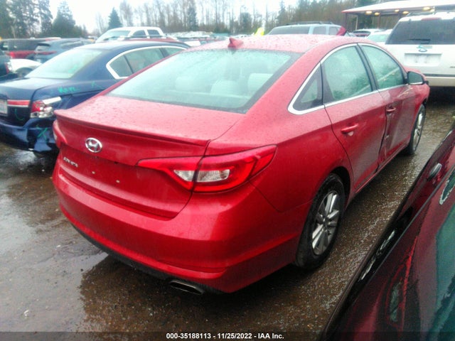Hyundai Sonata 2.4l 2017 5NPE24AFXHH568457 Image 5