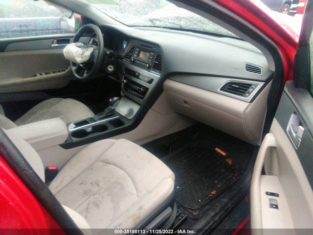 Hyundai Sonata 2.4l 2017 5NPE24AFXHH568457 Image 6