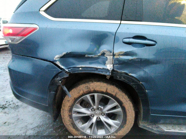 Toyota Highlander Xle 2015 5TDKKRFH1FS095419 Image 12